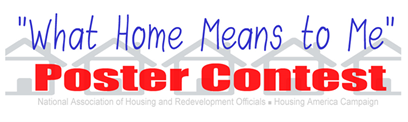 What Home Means to Me Poster Contest Logo