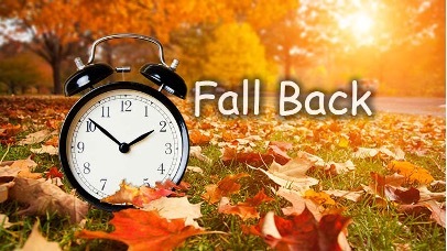 Fall Back, View of a clock